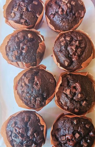 Muffin al cioccolato o alla vaniglia