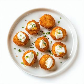 Bocconcini di mozzarella fritti - 8 pezzi
