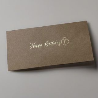 Конверт для грошей з тисненням №1