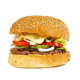 Vegetable Burger With Cheese