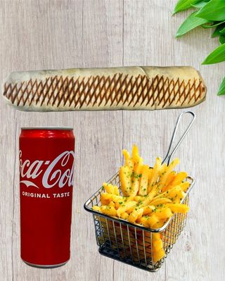 Menú Durum Seekh kebab(Durum XXL)