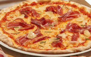 Pizza ibérica (33 cm.)