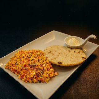 Arepa Con Huevos...