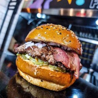 AMERICAN BACON HAMBURGER 300gr