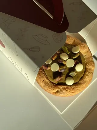 Bretona De Pistacho Y Chocolate Blanco Belga