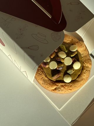 Bretona De Pistacho Y Chocolate Blanco Belga