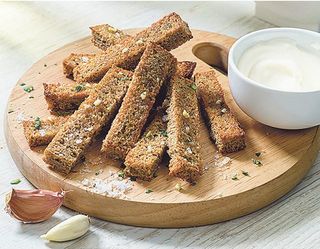 Чесночные гренки