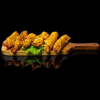 B12 Gambas Panadas com Amendoa 6 Unidades