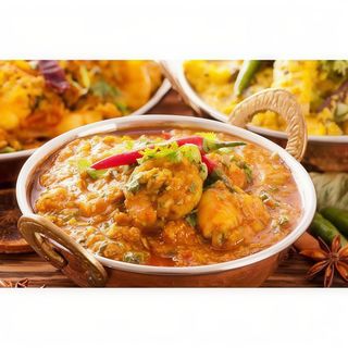 Vindaloo de langostino