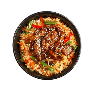 Курка Теріякі з рисом та овочами