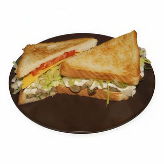 Sándwich Jamón y Queso