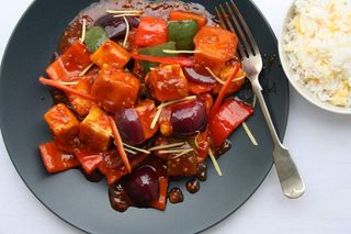 72. Paneer Chilly
