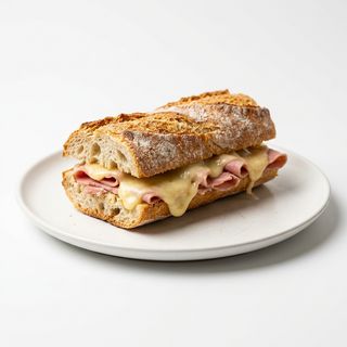 Bocadillo De Jamón York Y Queso