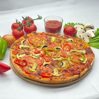 პიცა ბოსტნეულით