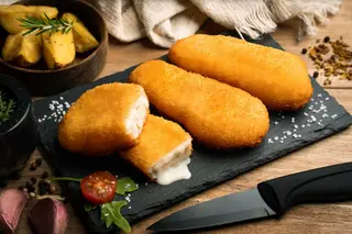 Pechugas Bechamel con patatas