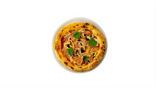 Pizza Prosciutto e funghi