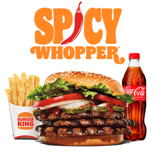 Menu Triple Whopper® Spicy Grande