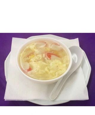 11. Sopa De Espárragos Y Cangrejo