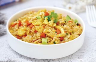 Riso curry con pollo