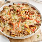 Emincé de bœuf gratiné