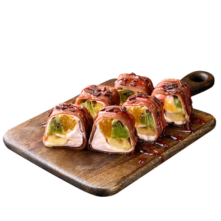 Солодкий рол з апельсином та ківі (200 г)