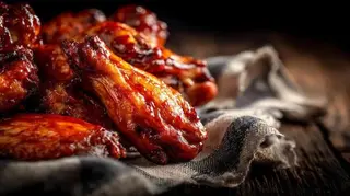 BBQ Chicken Wings  7 pcs