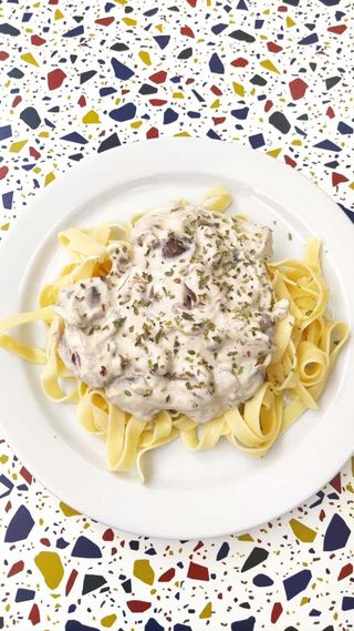 Tallarines Al Cabrales