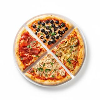 Pizza al gusto 4 ingredientes