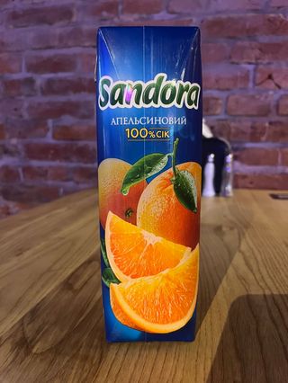 Сік апельсиновий 1л.