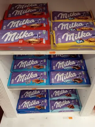 Tabletas Milka