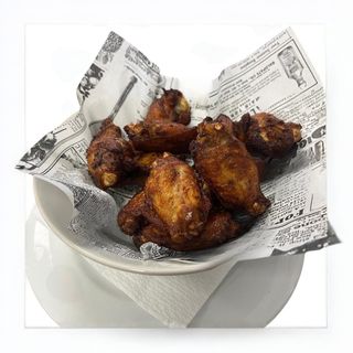 Tapa Alitas De Pollo Con Salsa Barbacoa (12 Uds.)