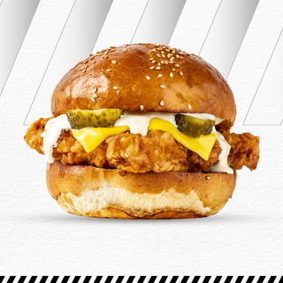 ქათმის ბურგერი