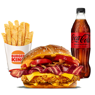 Menu Duo Bacon Cheddar Crispy Chicken Grande