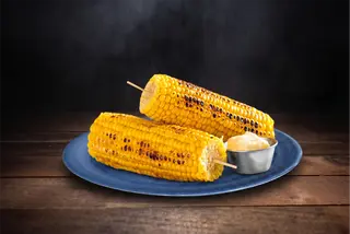 Grilled Corn Cob