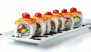 Uramaki stracciatella