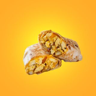 Burrito de langostinos