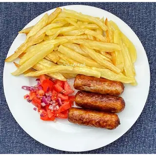 French Fries & Sausages