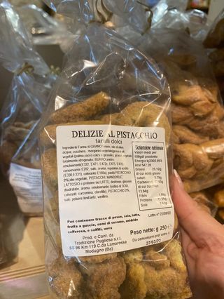 Taralli dolci, al pistacchio 250 g