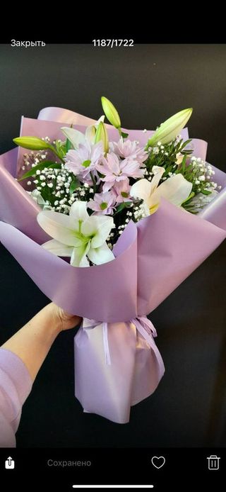 Букет з лілією