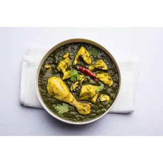 Chicken Spinach and FREE NAAN