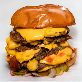 Classic triple - triple burger