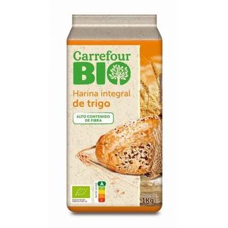 Harina Integral De Trigo Carrefour Bio 1 Kg.