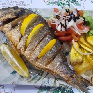 Dorada frita