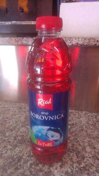 Rial sirup borovnica 1l