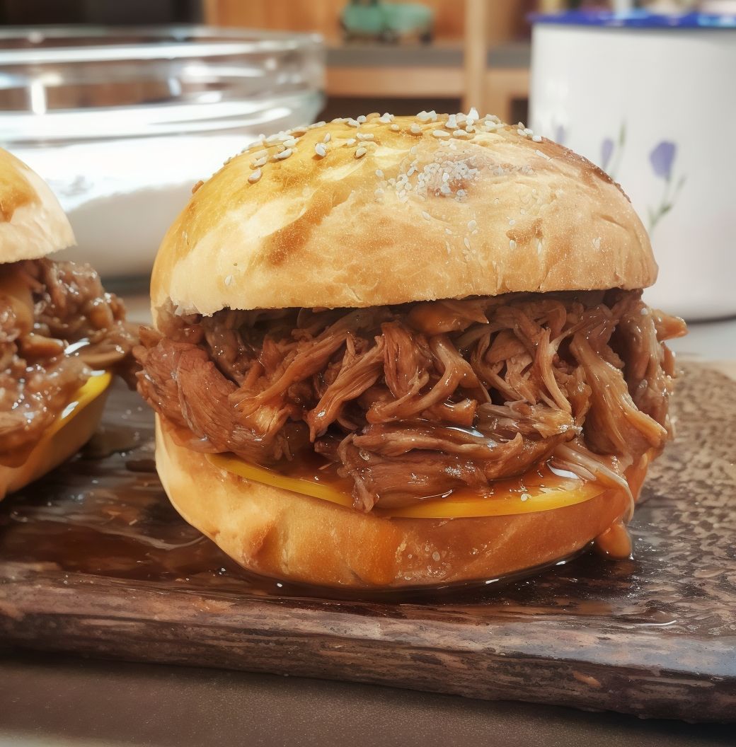 Bocadillo De Pulled Pork