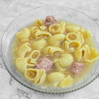 Sopa de galets i mandonguilletes 0,5l