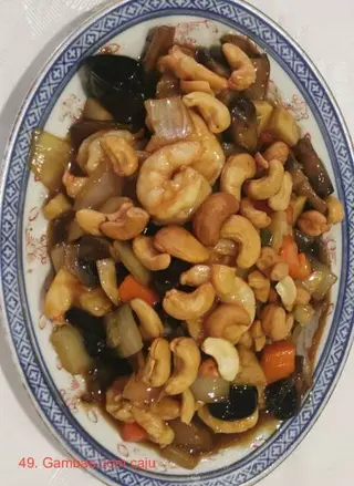 49 Gambas com cajú