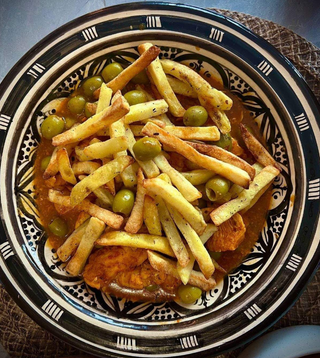 Tajine Poulet Avec Frites