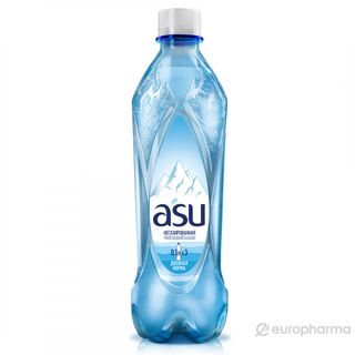 Асу вода (негазированная) 0.5л