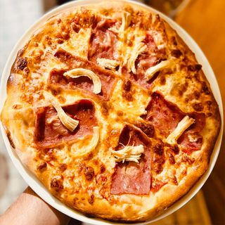 Pizza de Bacon